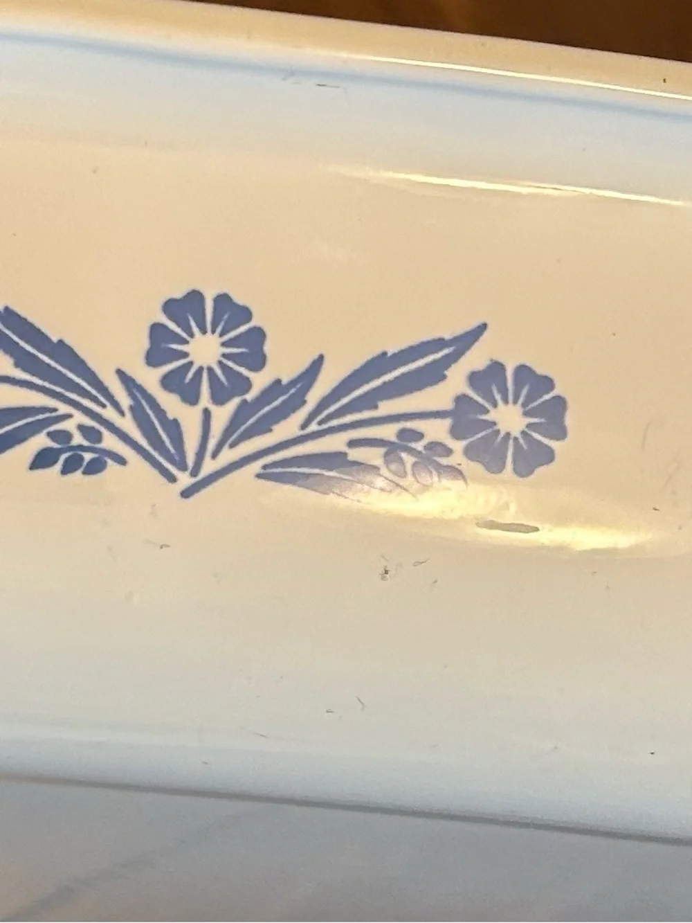 Corningware White P21 Vintage baking dish